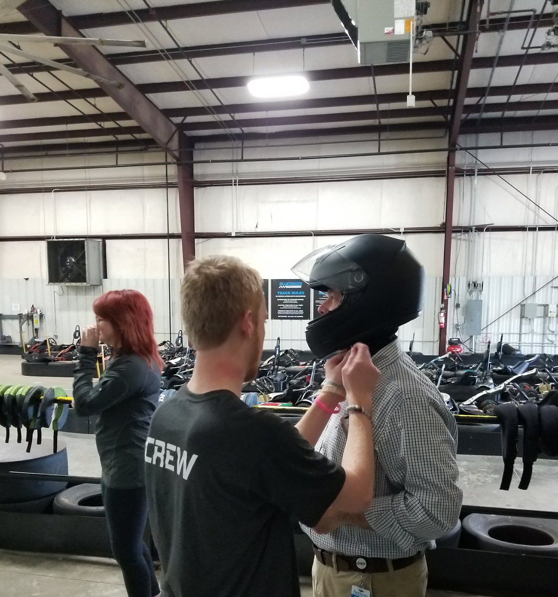 One of our new <a href="/myCUGC/">Citrix User Group Community (CUGC)</a> leaders <a href="/breity/">Steve Breitenstein</a> getting ready to race! Thanks for organizing an awesome kick-off for <a href="/LouisvilleCUGC/">Louisville CUGC</a>