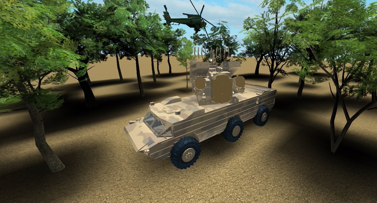 Turkmen_RBLX's tweet photo. SA-8 Gecko https://t.co/D3HVsAV5Vd