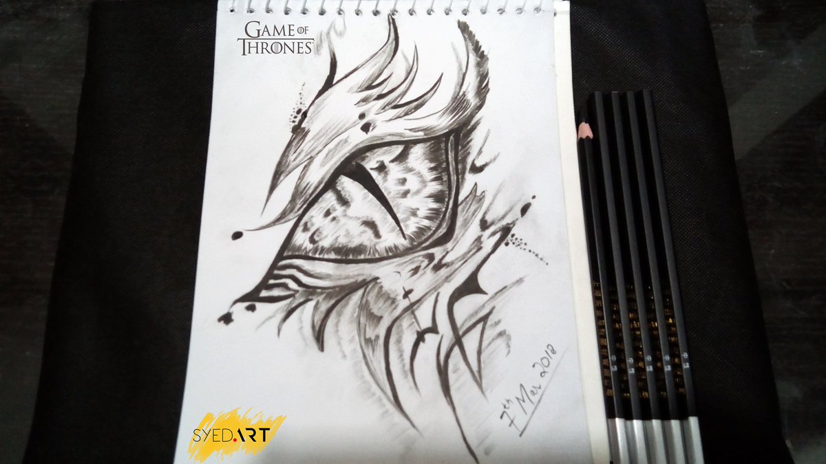 syedwaqassaghir's tweet photo. "There is only one war that matters. The Great War ๐ฒ. And it is here."
Art ๐จ powered by #SyedArt from @GameofThrones Episode 7 Inspiration
#GameofThrones #HBO #SyedArt #LeadPencilDrawing #drawing #Sketch #Art #DoodleArt #doodlesofinstagram #doodles #Doodler #DigitalSketch https://t.co/5Pu82Ywwwf