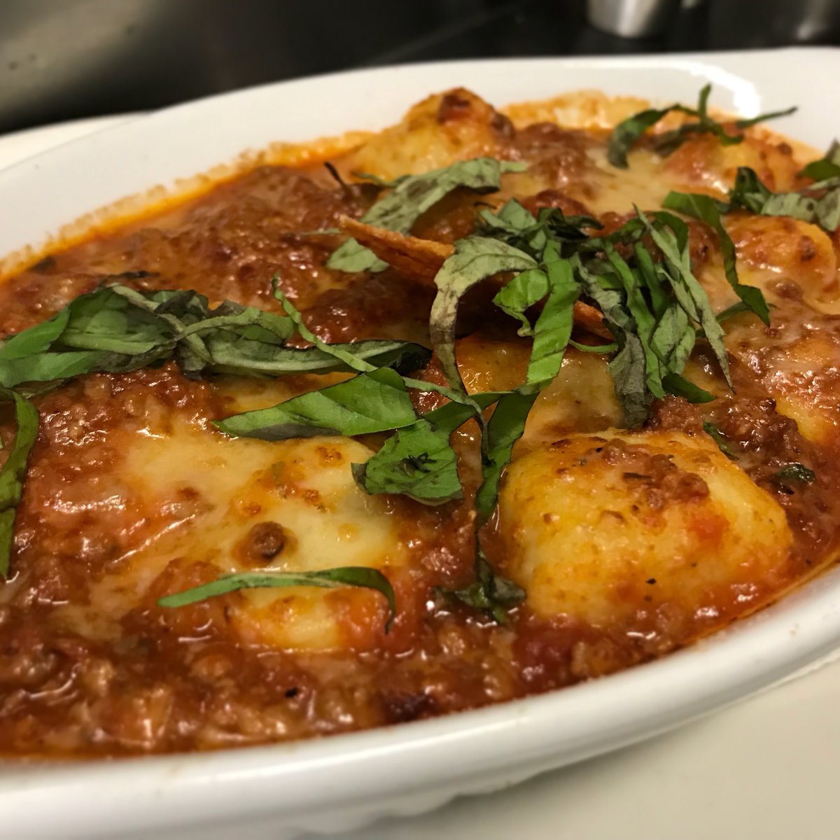 EveryonesLocal's tweet photo. Back to the negative temperatures โ๏ธ we have the perfect dish to warm you up ๐ฅ Gnocchi Bolognese - House-Made Gnocchi, Three Meat Ragu, Tomato Sauce & Parmesan #local1794 #eatlocal #drinklocal #comewarmup #babyitscoldoutside #thedanny #gnocchi #bolognese https://t.co/QzatCj9YHX