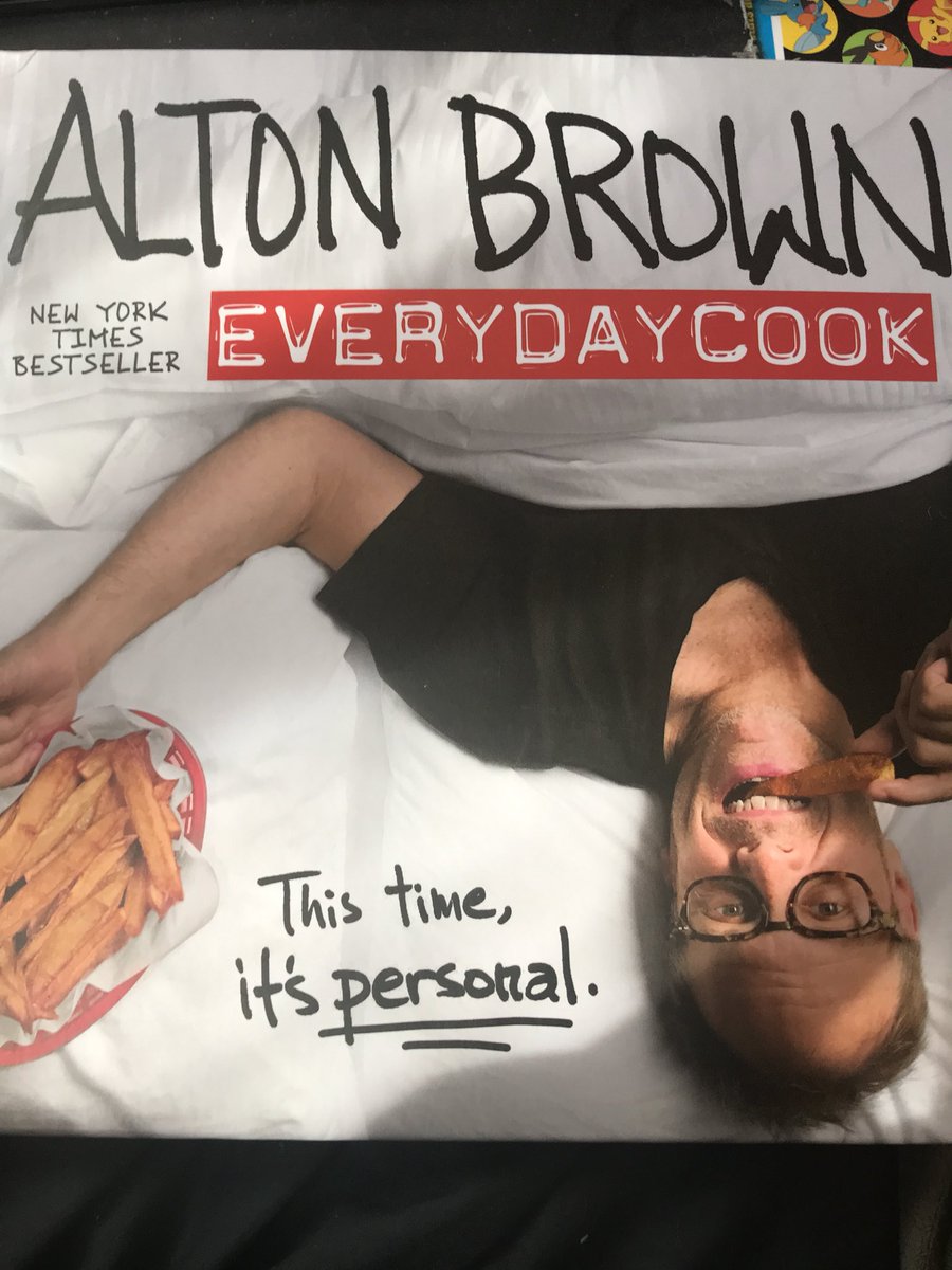 UtahFoodNet's tweet photo. There is no cook I trust more than @altonbrown. So excited to add this to complete my #AltonLibrary btw My kids think it’s funny I read cookbooks cover to cover #TheyreCalledBooksforAReason https://t.co/YXntidyaGh