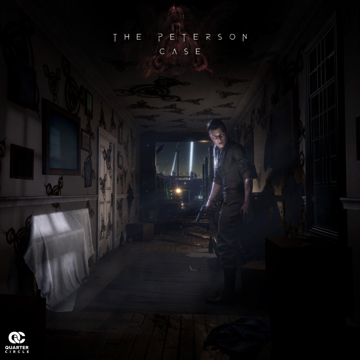 In-game screenshot of The Peterson Case.
Check out our trailer: bit.ly/2FuWXMU
Coming to Xbox, PS4 and PC.

#indiedev #gamedev #unity #ThePetersonCase #Alien #Horror #WWII