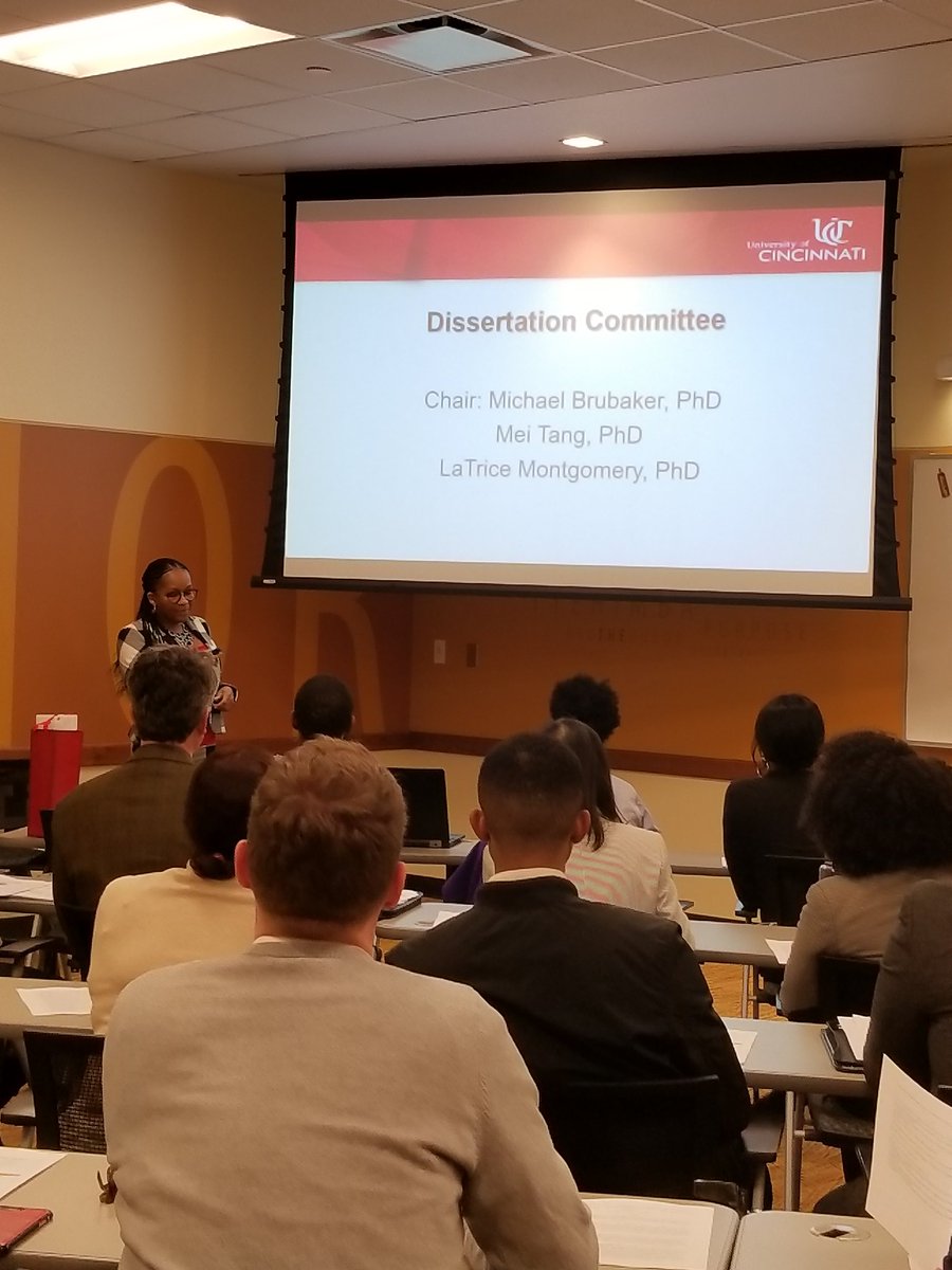 UCBGPSA's tweet image. .@DyanMarinos presenting her dissertation research, "Activism in the Academia:Predicting engagement among African American college students attending HWCUs", now in the @ucAACRC 

#BlackGirlMagic 
#BlackPhDs
#blkgradlife
#IssaDoctor(almost)