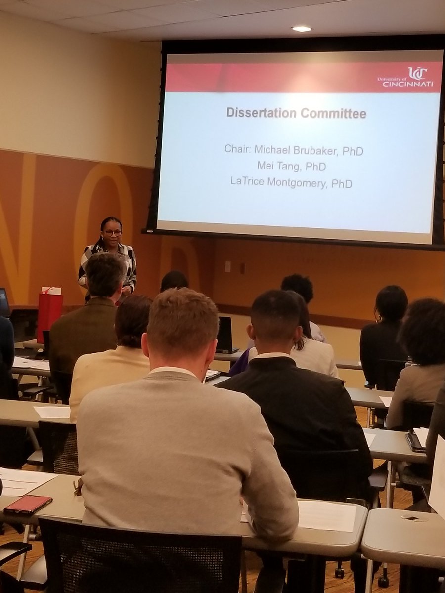 UCBGPSA's tweet image. .@DyanMarinos presenting her dissertation research, "Activism in the Academia:Predicting engagement among African American college students attending HWCUs", now in the @ucAACRC 

#BlackGirlMagic 
#BlackPhDs
#blkgradlife
#IssaDoctor(almost)