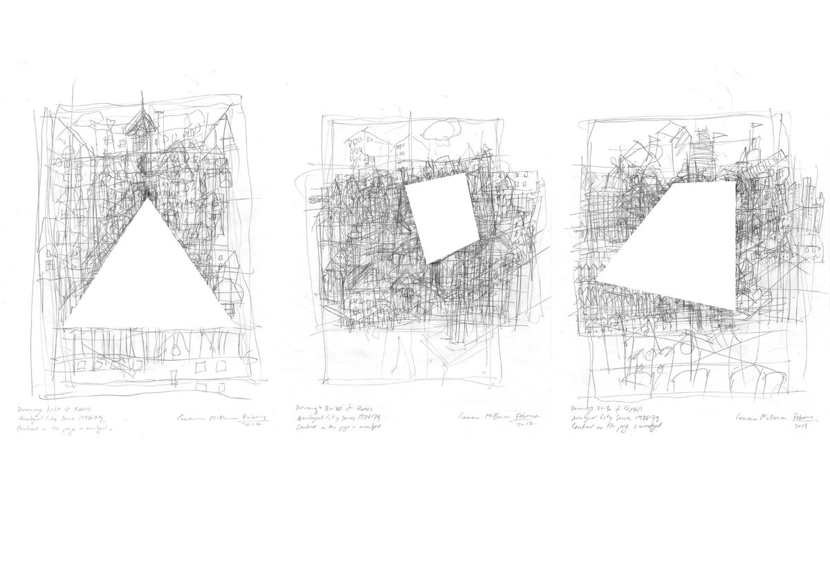 DO_Journal's tweet photo. 'Analogical Space', revealed in Cameron McEwan's 'The Analogical Surface: City, drawing, form and thought'. Available on https://t.co/kCDhoqvCa8 on Monday 12 March. https://t.co/zaf7h3o38e