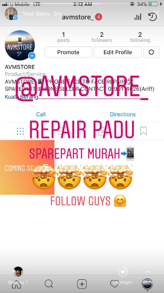 Mat_Zakon's tweet photo. Mohon jasa baik rakan rakan sekalian follow ig baru aku avmstore_  ,menyediakan repair iphone face to face area kuala berang dan dengkil  ,lebih dari 100 customer dan feedback yang baik ,mohon retweet untuk bantu aku tambahkan rezeki 🤗 https://t.co/hQsBugi4sI