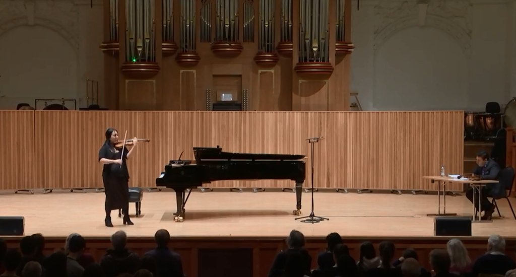 RCMLondon's tweet photo. These difficult variations by Milstein are, of course, based on Paganini’s Caprice no 24! #RCMLive https://t.co/K6sIyxeXef
