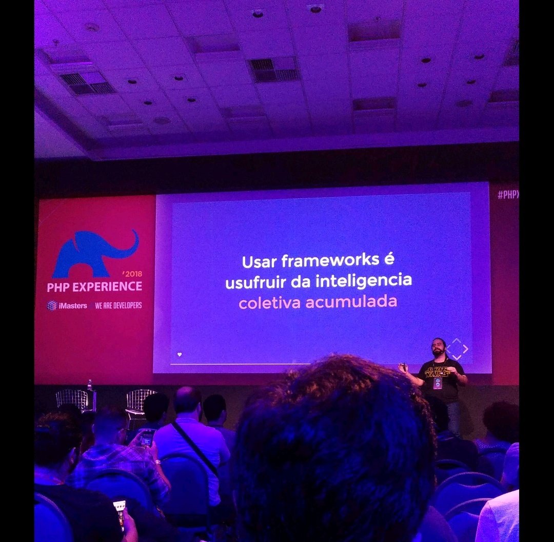 MiguelSoaresBr's tweet image. #PHPx2018 @willgmbr