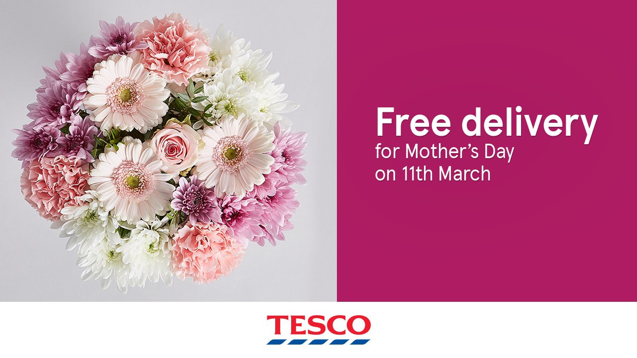 Tesco flowers for sale delivery