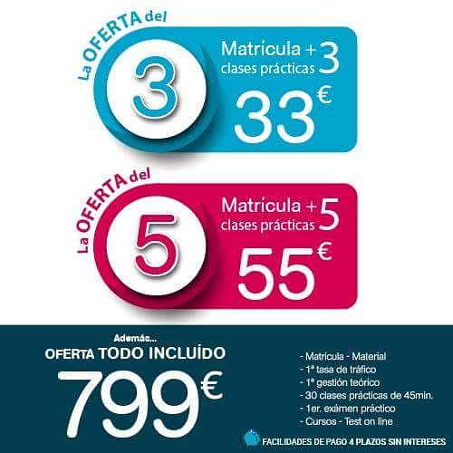 AutoescuelaNW's tweet photo. Hola New Wave Drivers!!
Ha pasado un tiempo, pero estamos de vuelta y hemos vuelto con mas ganas si cabe!!! Estas son nuestras ofertas para el mes de Marzo.
Tenemos nueva sección en calle General Ricardos  43. Madrid. Os Esperamos😊 https://t.co/etDEhDymj9