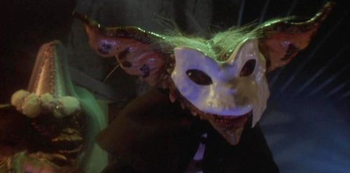 Institute of Gremlins 2 Studies on X: "After having acid thrown in his  face, the Phantom of the Opera Gremlin takes to wearing a mask. Is this  merely an imitation of human