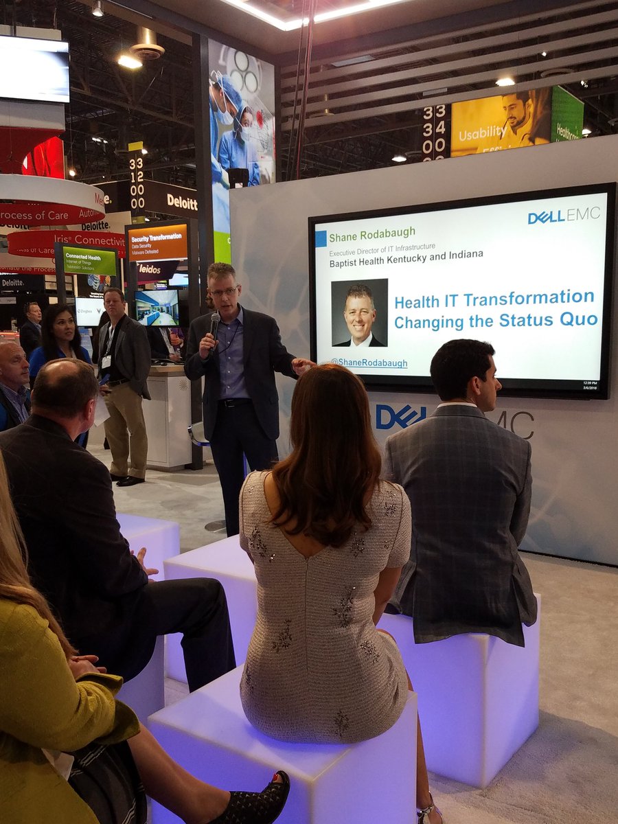 JCleghorn8's tweet photo. Digital transformation is a journey --keep your foot on the gas, says @ShaneRodabaugh #TransformHIT #HIMSS18 https://t.co/yhOIBu0uzu
