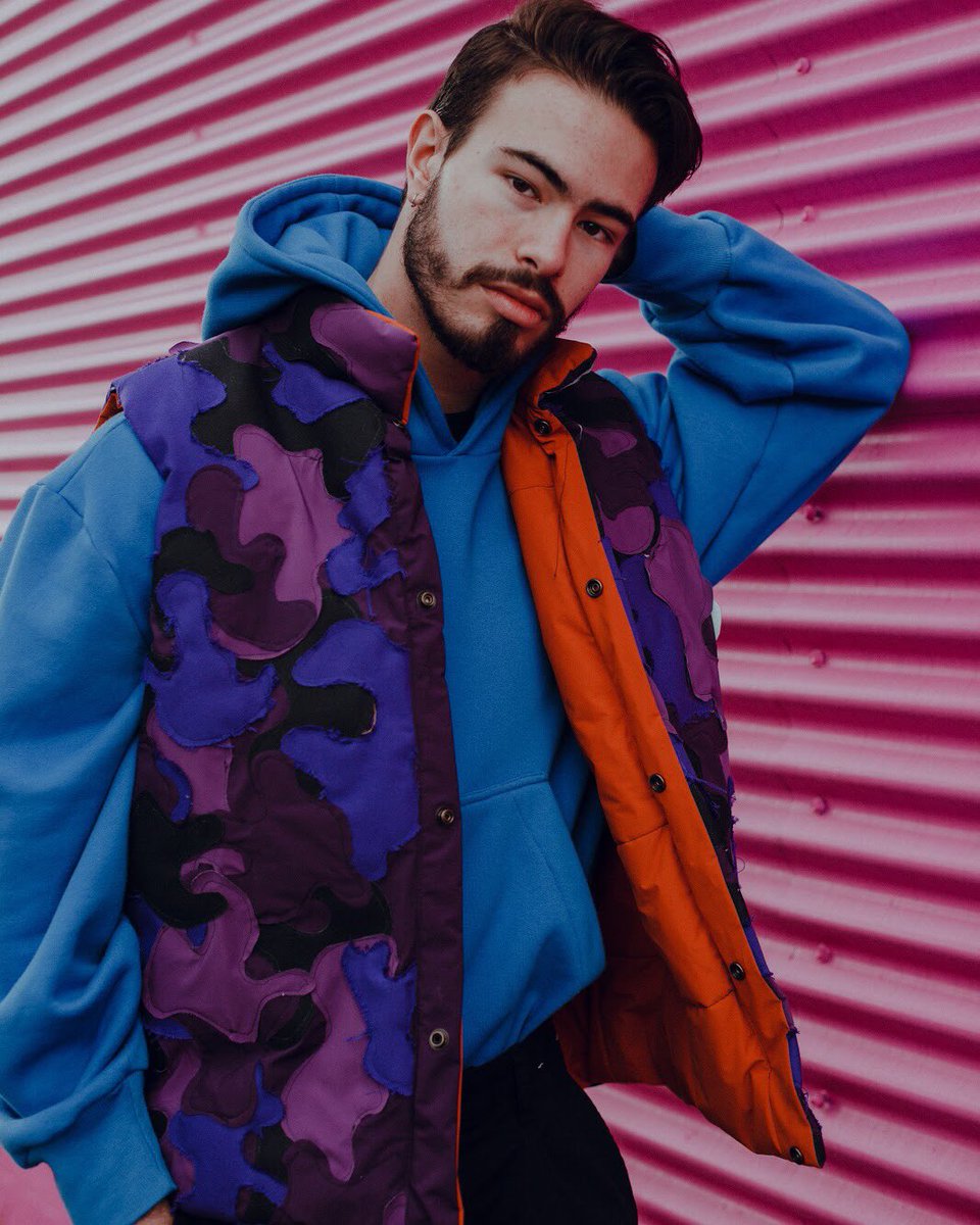AustinOttone's tweet photo. The 125 X Patch Camo  
industrial Vancouver 

Model: julian Beim 
Photographer: George Lawson https://t.co/2AKc97tEGA
