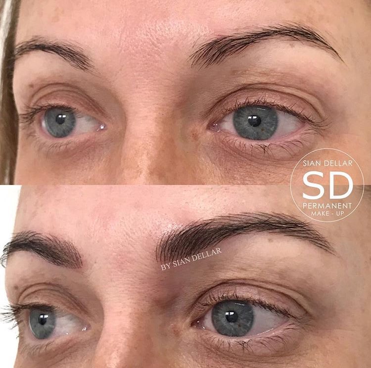 siandellar's tweet photo. Sian Dellar: Giving women back those shapely brows!

#siandellar #microblading #eyebrowtattoo  #harleystreet #hairstrokes #cosmetictattoo #semipermanentmakeup #microbladingspecialist #microbladinglondon #beauty #featherstrokebrows #healedmicroblading #london #browslondon https://t.co/DreYDJhctQ