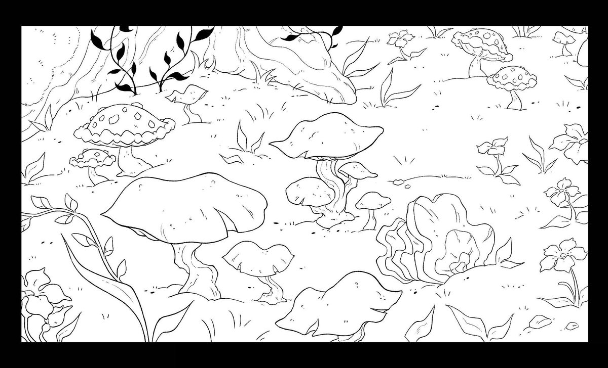 Here's some more Background Layout I did for Harpy Gee, created by @potatofarmgirl is now live on YouTube! ??✨ https://t.co/pi8sSGn7iX   #NickAnimatedShorts 