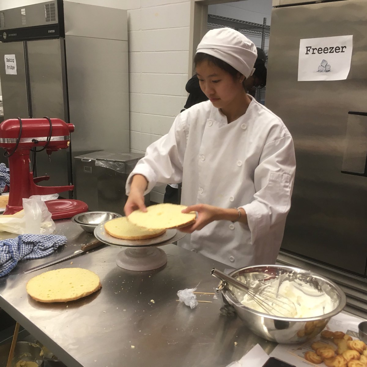tdsboyap's tweet photo. Amazing baking #skills at the TDSB Skills Competition at #DanforthCTI. Wishing I was a judge, not a spectator;)
@TDSB_EL @RonFelsen https://t.co/WUCyQesWxc