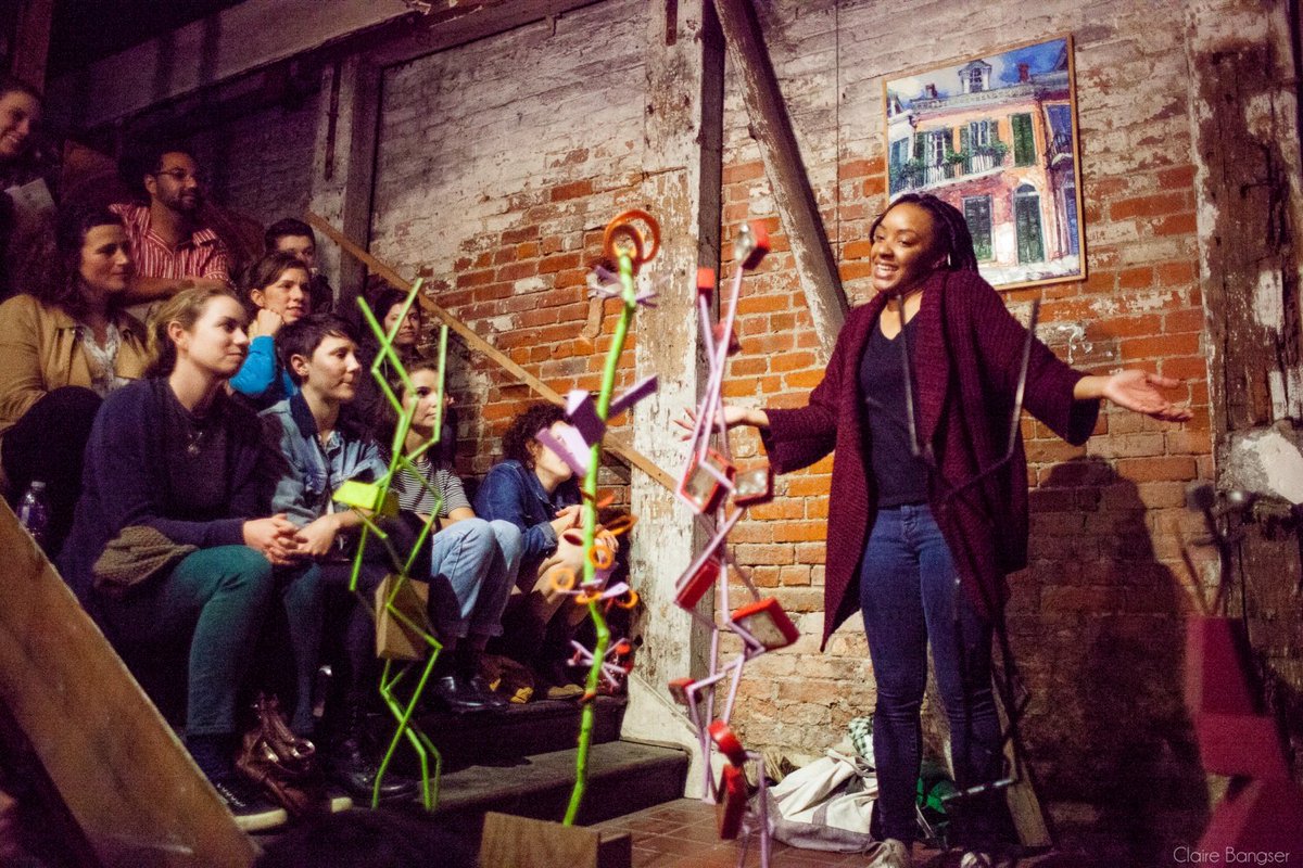AIRmedia's tweet photo. "Instead of hearing about each other, they heard from each other." - @Eve_Abrams, @LaineKapLev on the collaborative live events with @BYOstories &amp; @UnprisonedRadio. Join the conversation by signing up for the #LocaloreLive! email list. https://t.co/LLuEa8btTH #FindingAmerica https://t.co/VsxiZf9LtZ