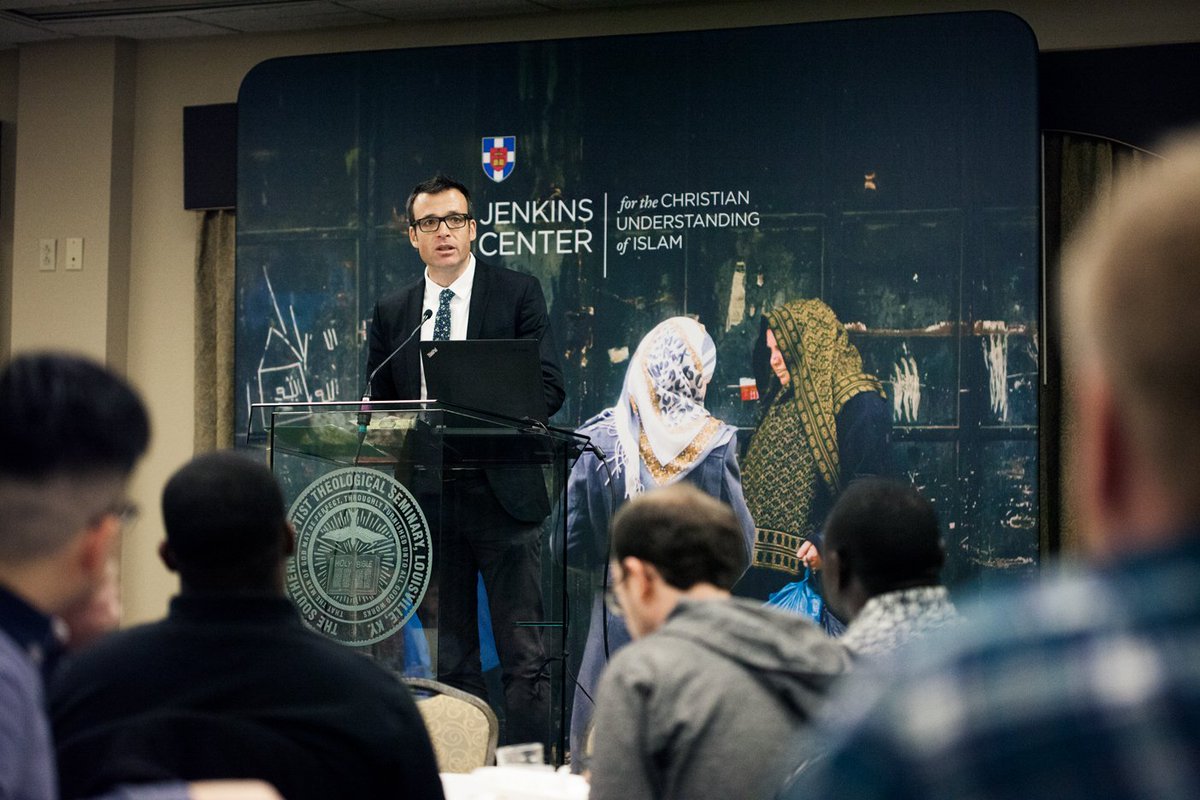 al2ostaz's tweet photo. Last weekend, we had a great time learning from Professor Reynolds on #Moses and #Jesus in the #Quran. 

Here are some photos. 
Can't wait to have him back for more #AcademicLectures at the Jenkins Center.

@SBTS @Graham_School @BoyceCollege @SBTSonIslam @GabrielSaidR https://t.co/xYZLEdA2eX