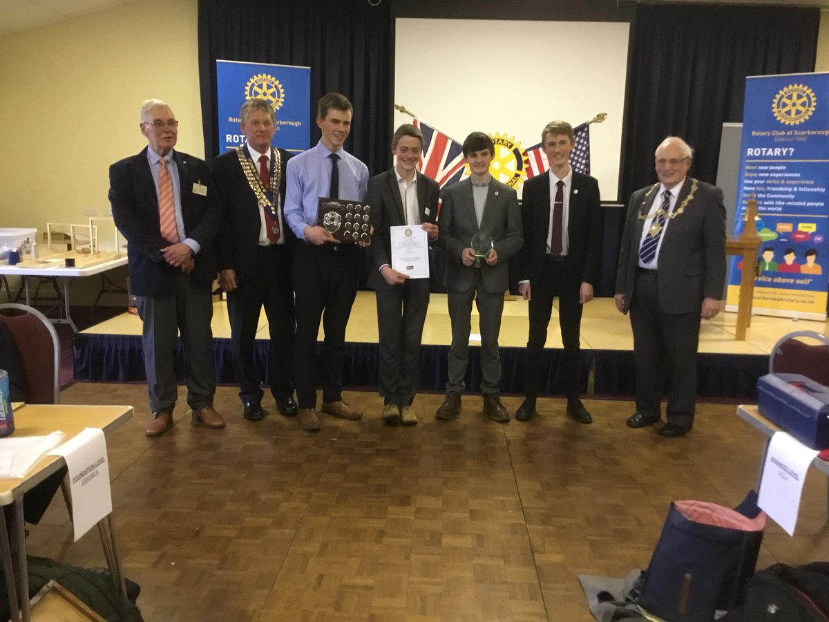 This afternoon we had the great privilege at attending the Rotary Club of Scarborough Technology Tournament held at Scarborough Rugby Club. It was most interesting to share the afternoon with these very talented young people.  Congratulations to all concerned.