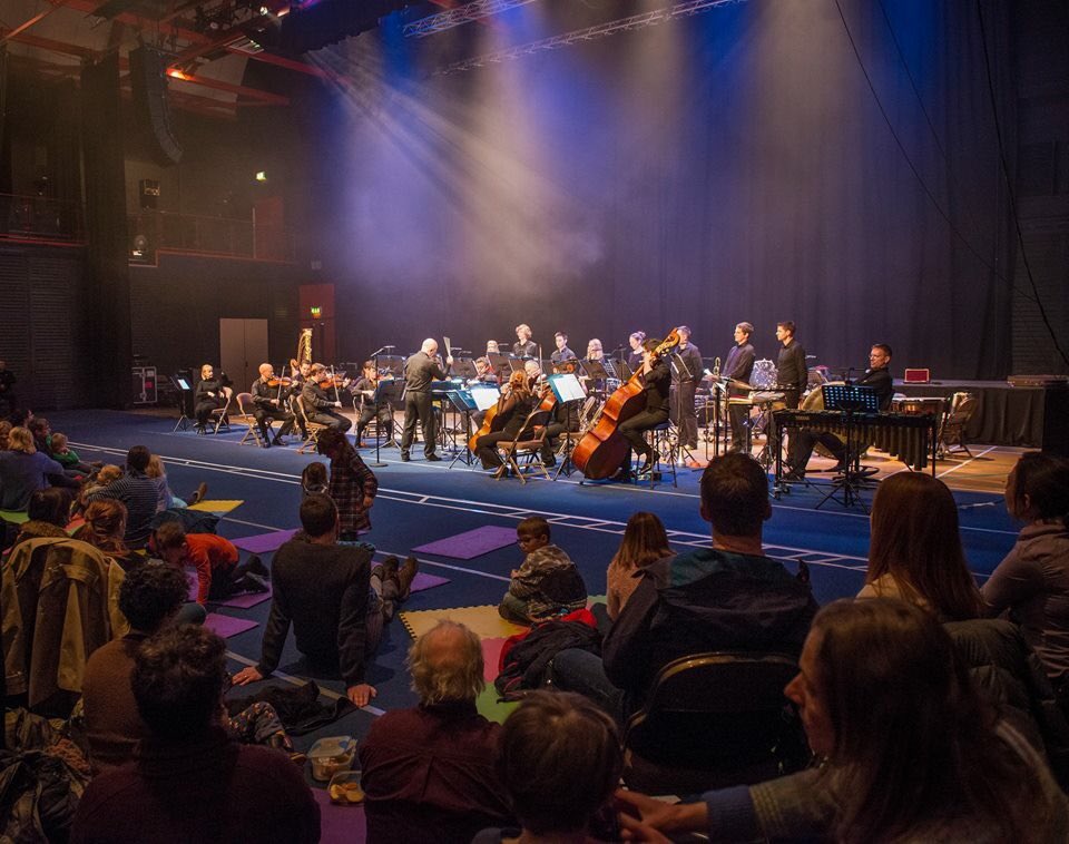 OrchestrasLive's tweet photo. Some photos from #OLsoundaround in #Carlisle where our audiences got to meet the @rpoonline try instruments and take part in the performance. Join us on Sat 10 Mar in #reading for our next relaxed family concert @BMaestros @ClassicalRdg https://t.co/fZs7An0Nre https://t.co/6vjWQD5mIn