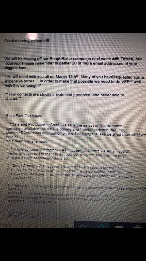 Nbhs2018Seniors's tweet photo. SENIORS‼️ Please pay attention to these important announcements! https://t.co/N3mHn5rMCk