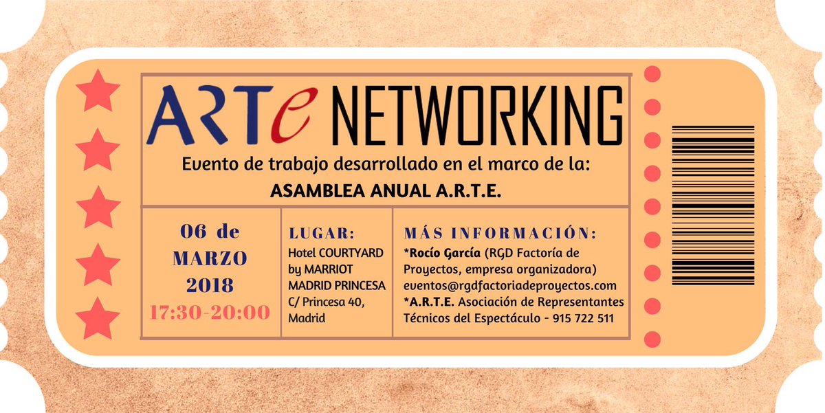 ARTEspectaculo's tweet photo. Exitazo de convocatoria en nuestro #ARTENetworking2018 de la mano de @rgdfactoria https://t.co/ZjlCsowPiG