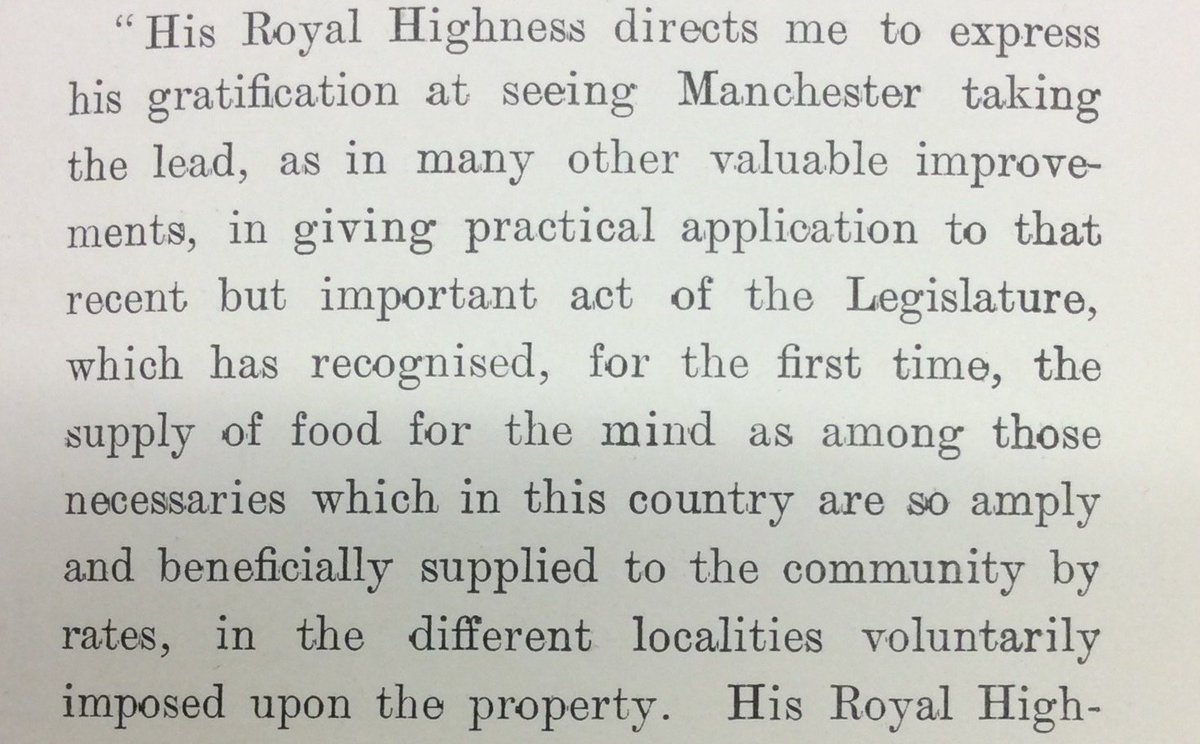 archivesplus's tweet image. Another beautiful find from the volunteering session tonight, including a letter from Prince Albert himself! Make &quot;Food for the mind&quot; one of your five a day! #Manchesterlibraries #TuesdayThoughts #HistoryInPictures @MancLibraries