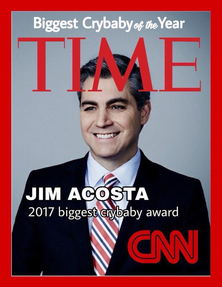 @MMoorberg <a href="/DailyCaller/">Daily Caller</a> Acosta

Crybaby of the Year