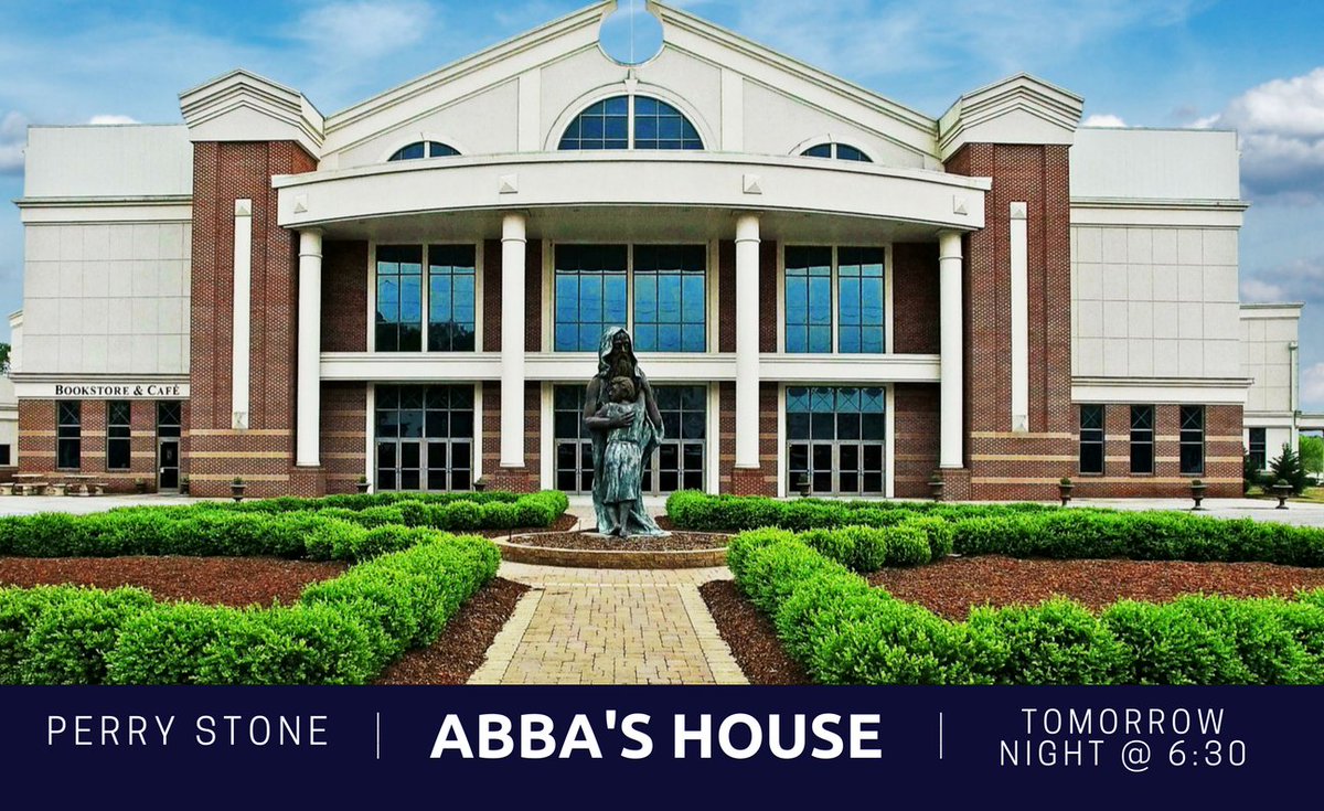 Perry Stone on X: "Join Perry tomorrow night at Abba's House in Hixon, TN  for the Fresh Oil New Wine conference! Service starts at 6:30pm. We hope to  see you there! https://t.co/uTNWi4AoIY" /
