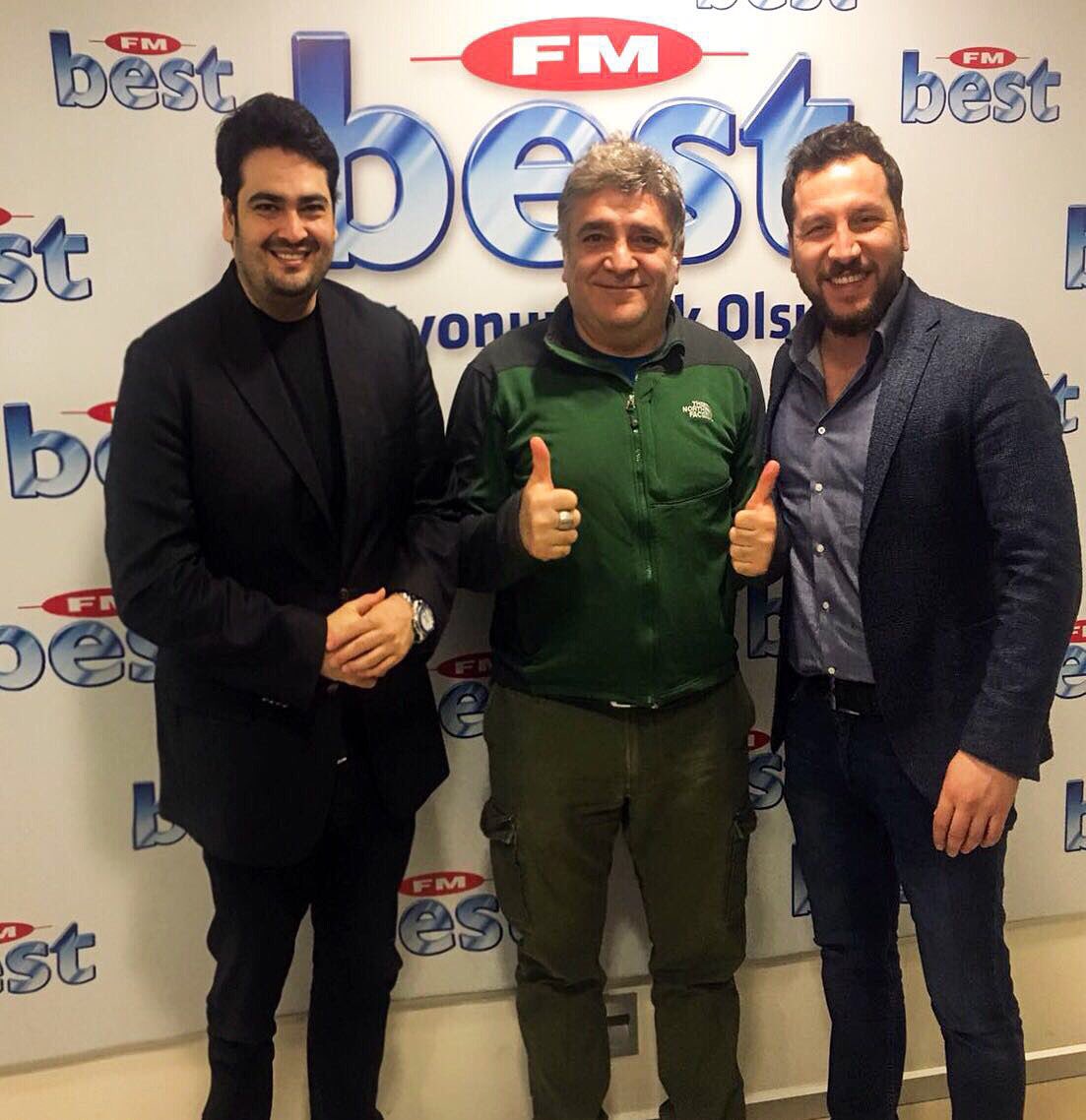 Kurucumuz Can Uysal Best Fm yayını sonrası Cem Aslan ve Ufuk Karcı ile.  #BestFm #Bilteskoleji #CanUysal #CemAslan #UfukKarcı