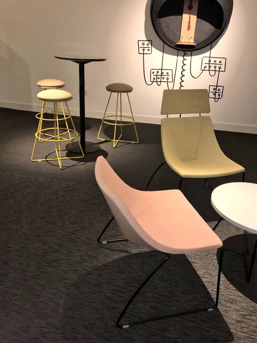 JennyGallifant's tweet photo. Thank you for the showroom tour John! Also for the hospitality and lunch provided for our Sales Meeting @greshamltd #tuesday #furnituredesign #funkyspace #different https://t.co/UN5emqtmh8