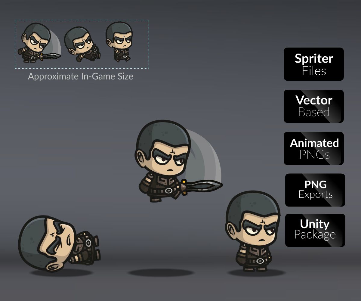 GameArtPartners's tweet photo. New game art character! The Medieval Commander! Fully animated, includes various source file formats... 
https://t.co/hgopFpsicB  #gameart, https://t.co/gJJ1AmD3yF