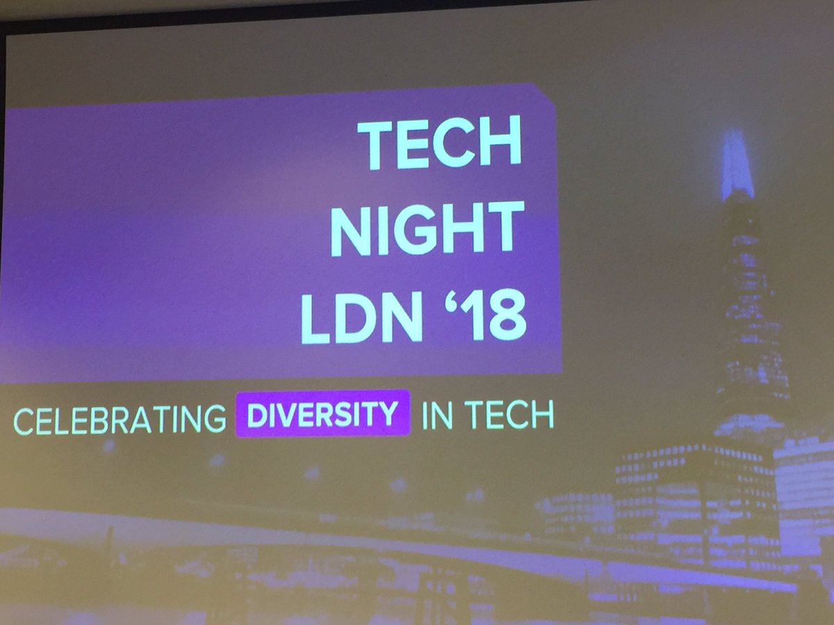 SarahRecruiter's tweet photo. Going back to Uni. Delighted to be speaking @technightldn with the students @WarwickBSchool plus @IBM. #IWD2018 #technightldn https://t.co/EyUDjzciCb