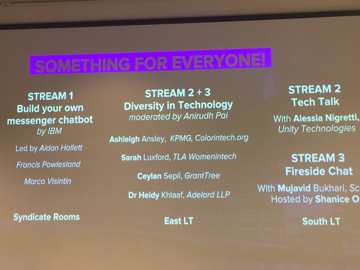 SarahRecruiter's tweet photo. Going back to Uni. Delighted to be speaking @technightldn with the students @WarwickBSchool plus @IBM. #IWD2018 #technightldn https://t.co/EyUDjzciCb