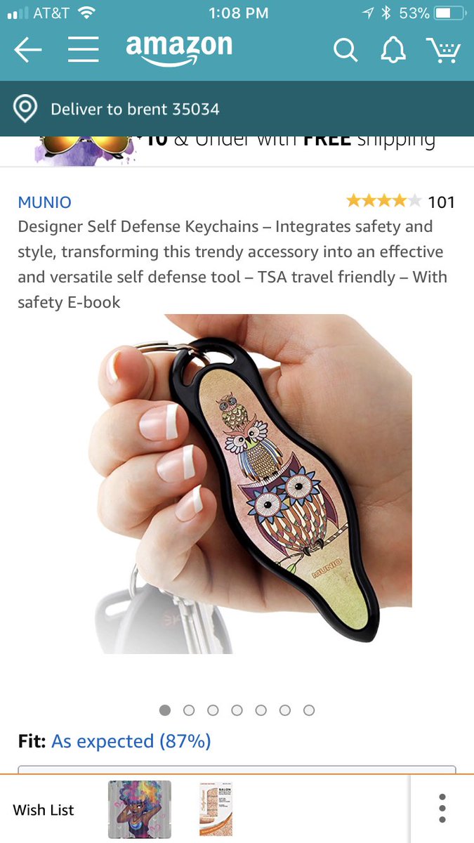 A personal alarm, TSA friendly weapon, lipstick stun gun and a pepper spray bracelet... protect yourselves