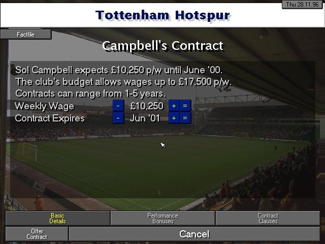 Championship Manager 2: Including Season 96/97 Updates para PC (1996)