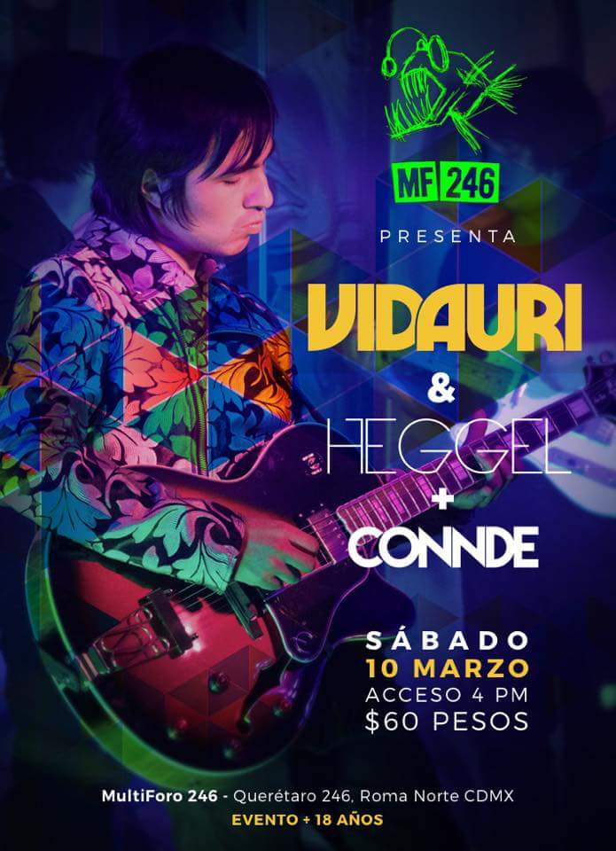 fans_vidauri's tweet photo. @vidaurimx + @Heggelmusic + #Connde

10 de marzo en @MultiForo246 

4:00 pm 

🎟️ $60

¡No pueden faltar! https://t.co/7TBlrhigR1