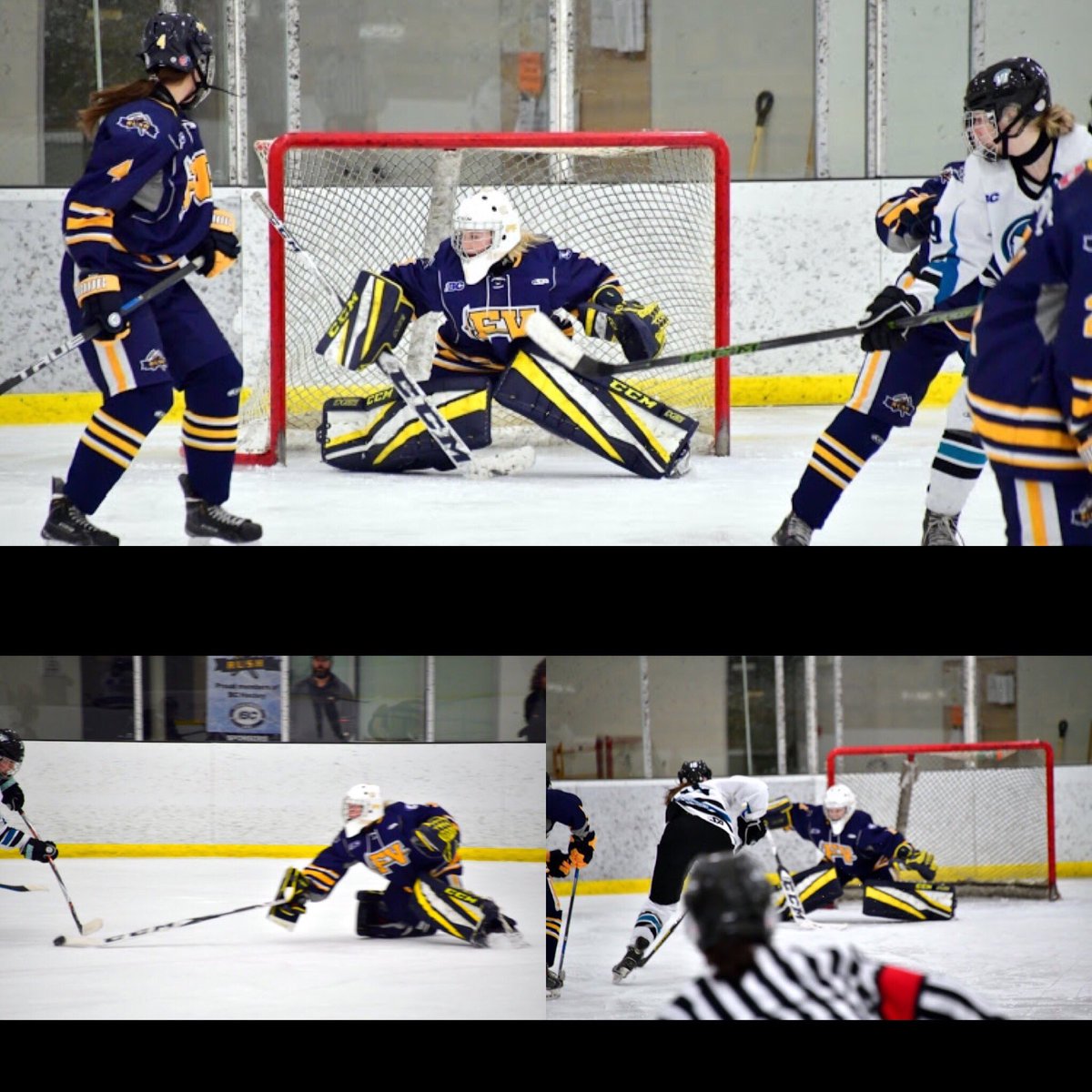 jimmunro7's tweet image. Some great action shots from last weekend @goalie_kayla @RushFMAAA @CCMGoalie #slidewithease #Eflex3 #pokecheck