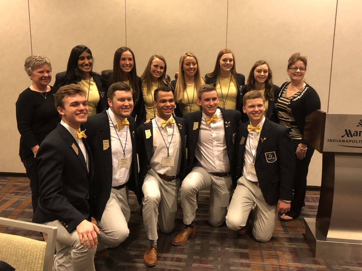 megred1's tweet photo. Indiana DECA you will be missed it has been both a pleasure and an honor to serve you. Team 72 you will always have my heart💙 https://t.co/RuaalQi84k
