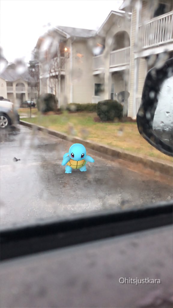 galaxyterabyte0's tweet image. Rainy day #Pokémon hunting!

#ARMode #ARPlusMode #Squirtle #PokemonGO
