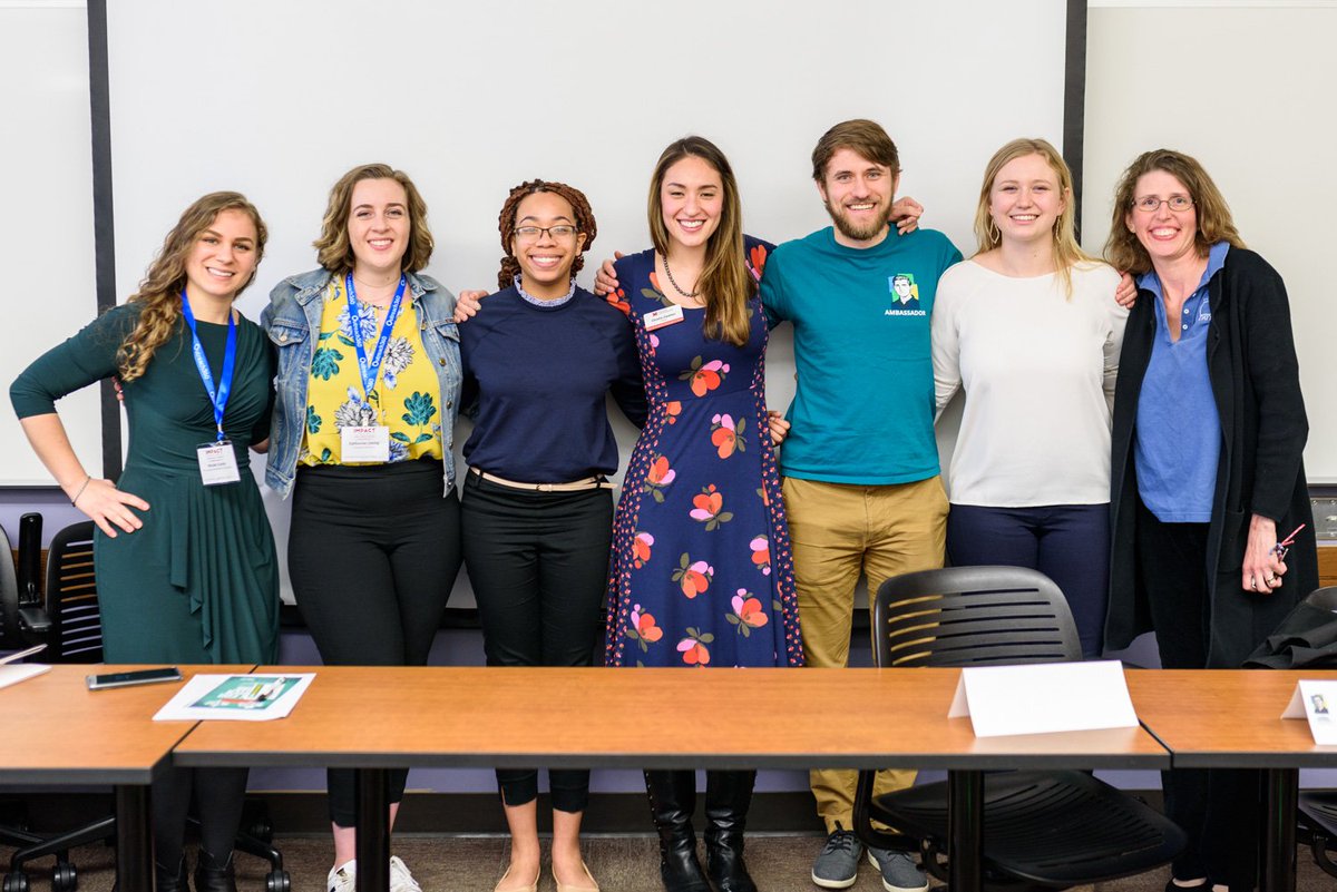 AndrewGoodmanF's tweet photo. Last week, our Program Manager Nicole Costa attended the @impactconf, held at the @univofdayton (UD). She joined #VoteEverywhere team members from UD, @bgsu, and @miamiuniversity to discuss the VE program. https://t.co/SD46tV1JBZ