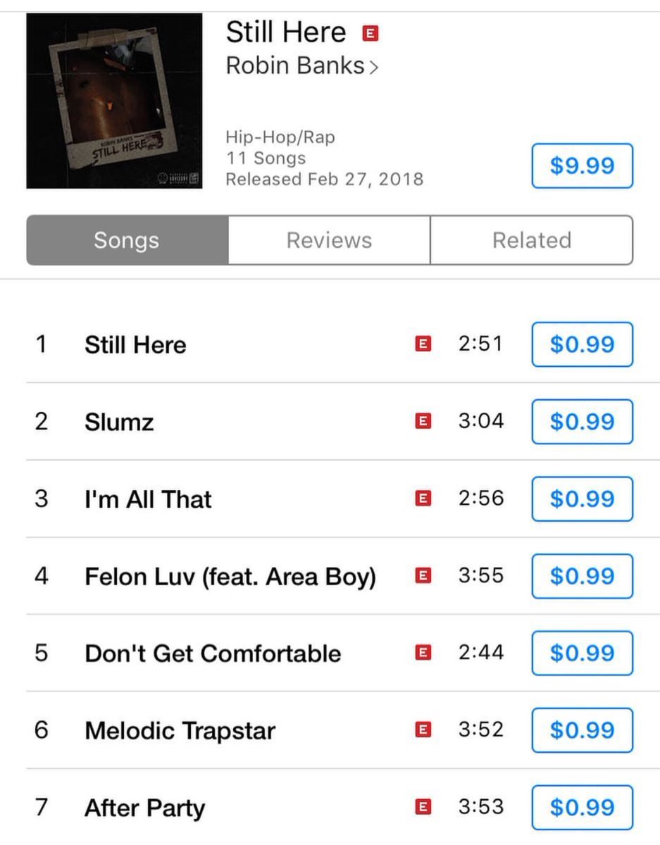 Uptop_Movementz's tweet photo. Go Stream and Supoort @RobinBanksTT new mixtape #StillHere #UTM https://t.co/JGKmuPMlOi