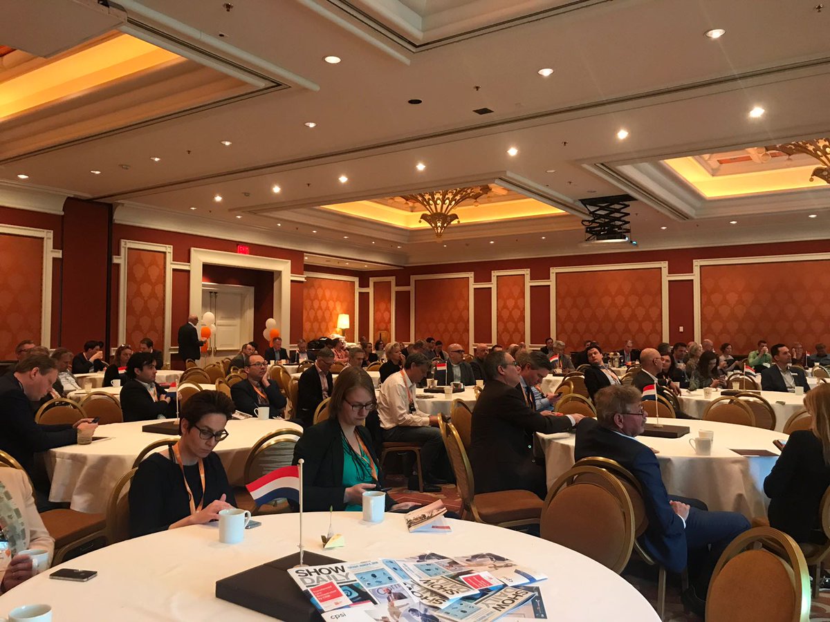dnamedical's tweet photo. Partnerprogramma #HIMSS18 #HIMSSdutch goed bezocht. https://t.co/XefoZs6Unh