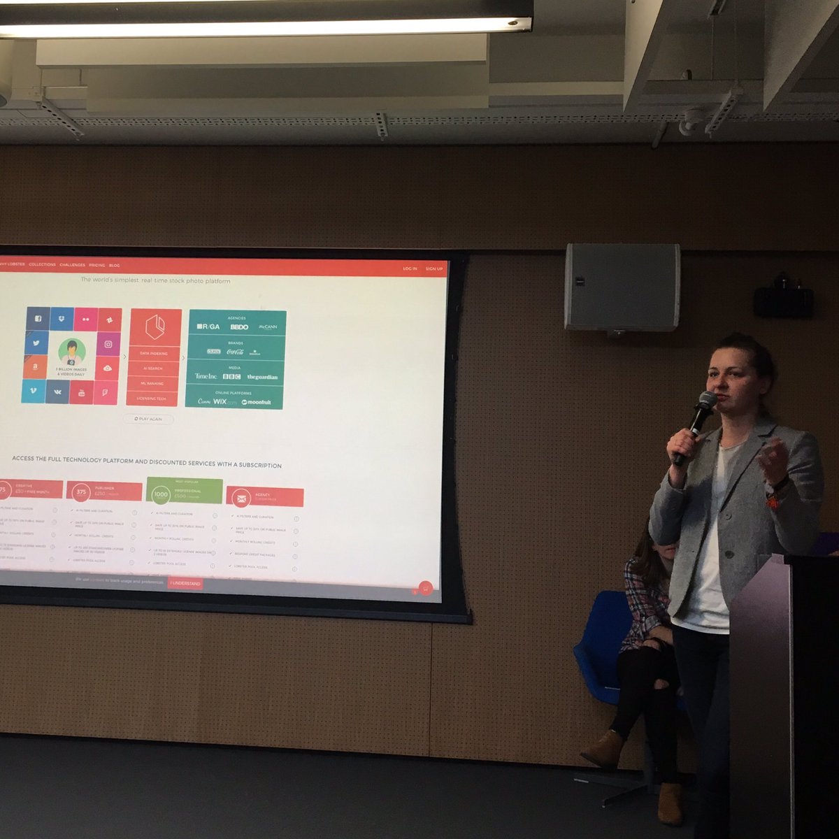 netpointdigital's tweet photo. Nice idea for finding a photo from social media @Lobster_it @CampusLondon #TechHubTuesday https://t.co/0pNFMYFs1j