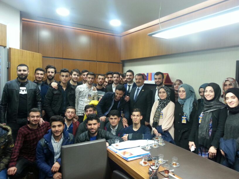 Üniak Bingöl ekibi olarak AK Parti gurup toplantısına katıldık. Genel baskan yardimcimiz <a href="/_cevdetyilmaz/">Cevdet Yılmaz</a> , milletvekilimiz <a href="/enverfehmioglu/">Enver FEHMİOĞLU</a> kalkinma bakan yardimcimiz <a href="/_yusufcoskun/">Yusuf Coşkun</a> a tesekkurlerimizi sunuyoruz.