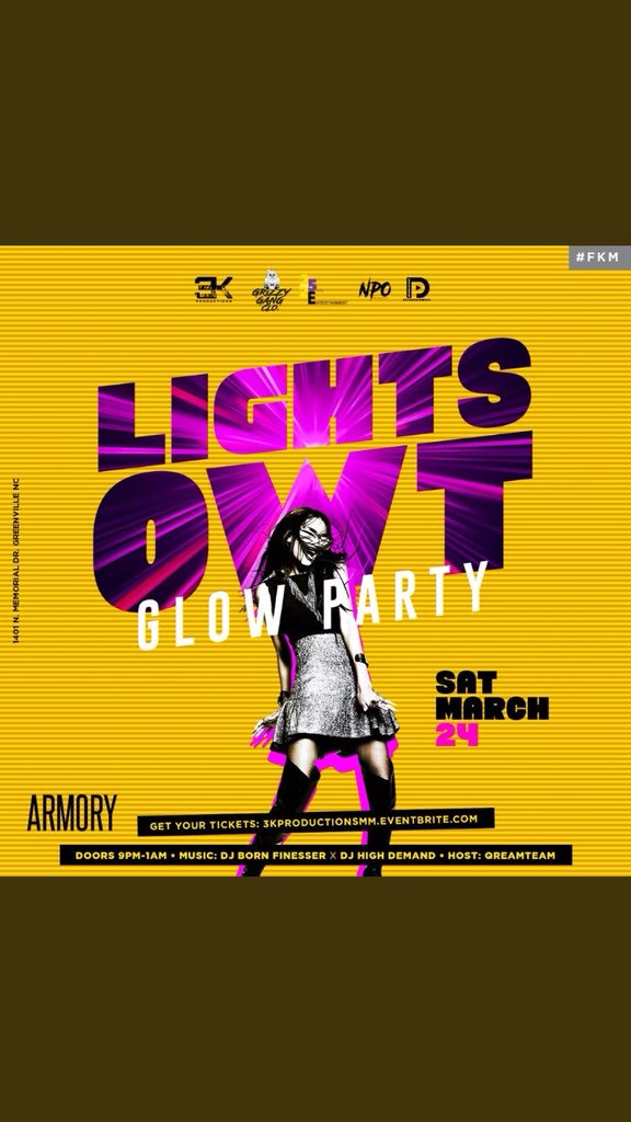 sincerelyvonne_'s tweet photo. Yall aint doing nothing else on March 24th soo pop out 😛 #GGCSpring18 #ECULightsOWT https://t.co/wUPmsxm3OA