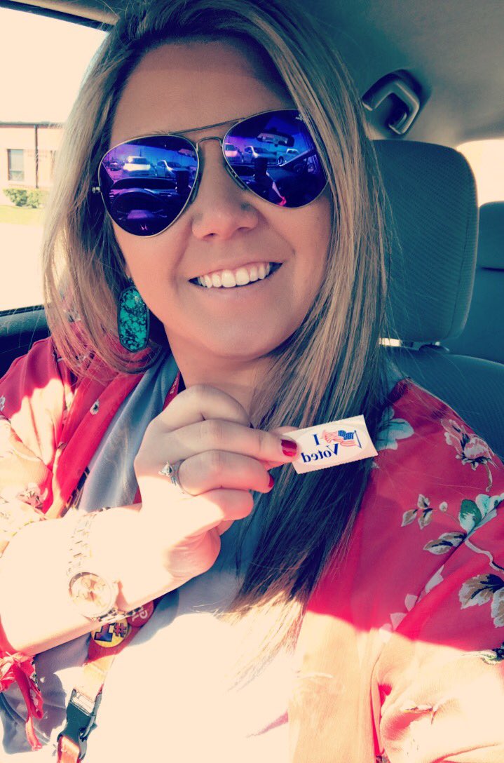 KWilliamsRCHS's tweet image. #RCISDVOTES I voted!
