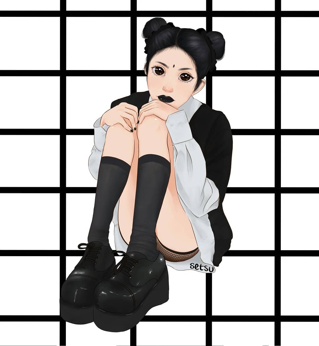 Sweetysetsu's tweet photo. Bruh I'm not active here sorry 💦

My last digital drawing, model renference is the amazing GG 💜 (plaaastic) 

#art #artwork #fanart #plaaastic #gg #drawing #artist #myart #digitalpainting #painting #photoshop #like #follow #cute #fashion https://t.co/IBTOmnC25s