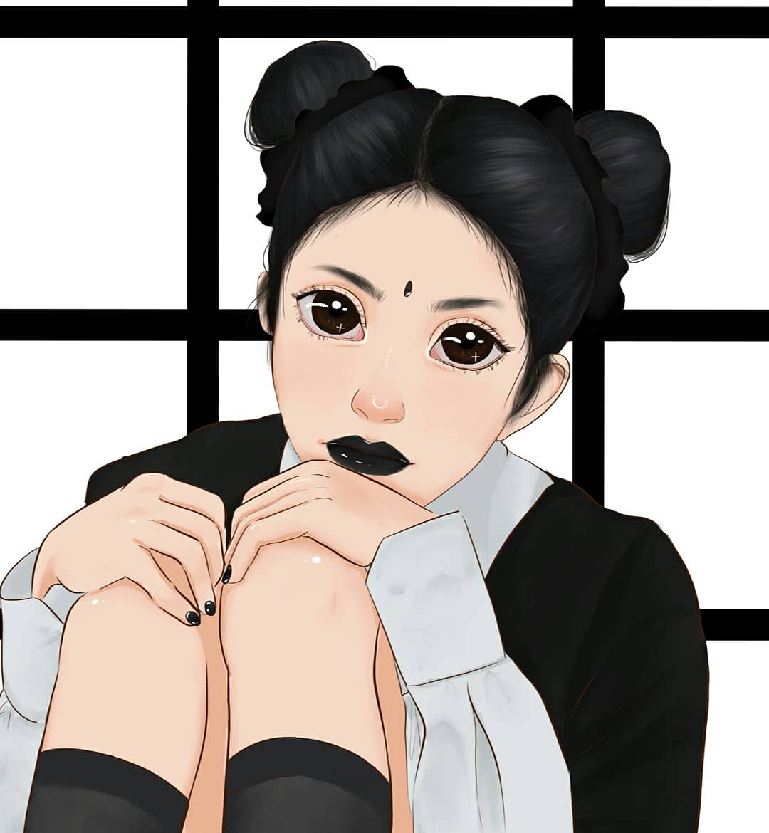 Sweetysetsu's tweet photo. Bruh I'm not active here sorry 💦

My last digital drawing, model renference is the amazing GG 💜 (plaaastic) 

#art #artwork #fanart #plaaastic #gg #drawing #artist #myart #digitalpainting #painting #photoshop #like #follow #cute #fashion https://t.co/IBTOmnC25s