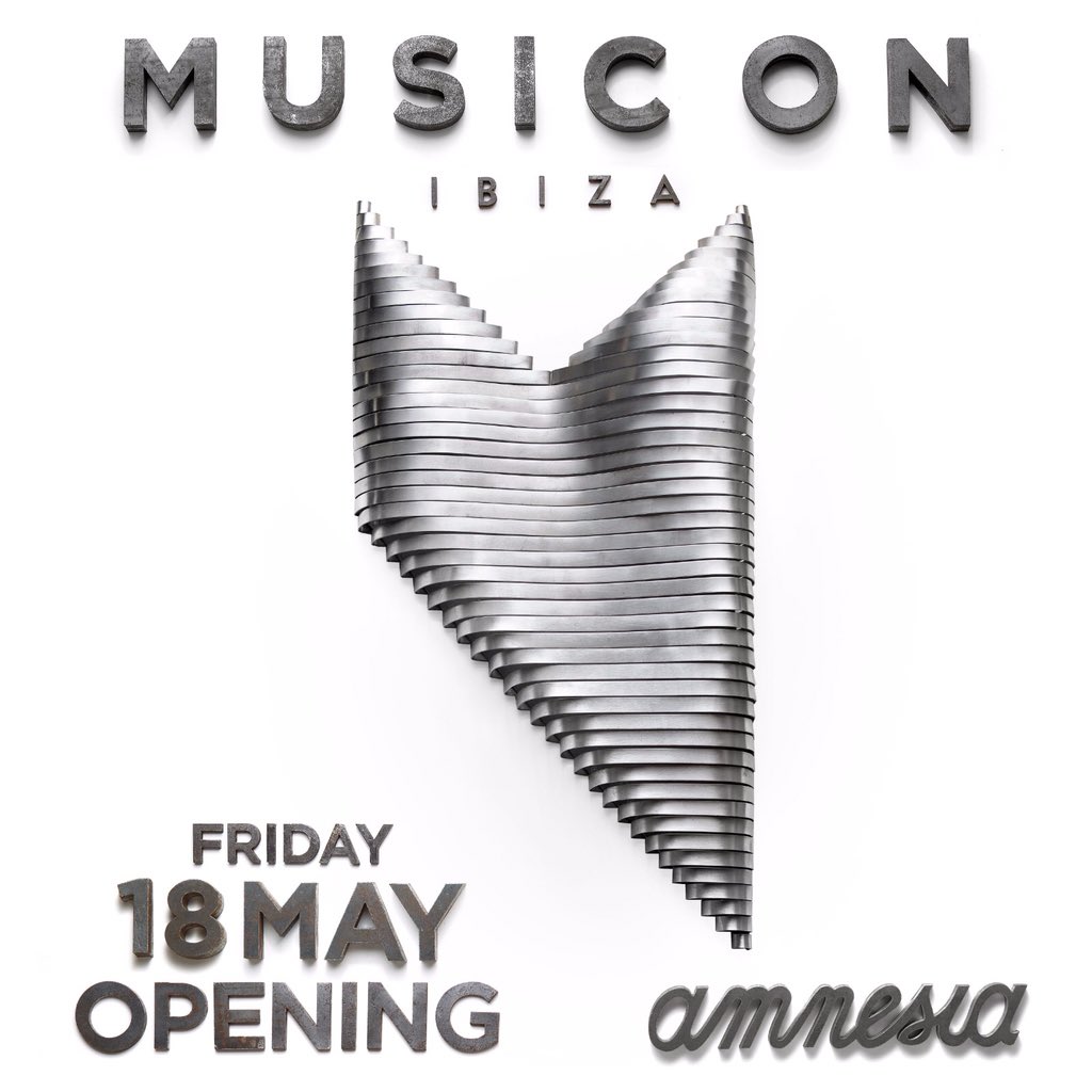 here we go ❤️ Opening Music On Ibiza #musiconAmnesia #may18 @MusicOnOfficial @Amnesia_Ibiza #Ibiza2018